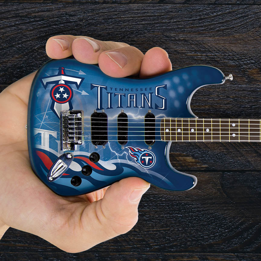 Tennessee Titans 10“ Collectible Mini Guitar - sample page 1