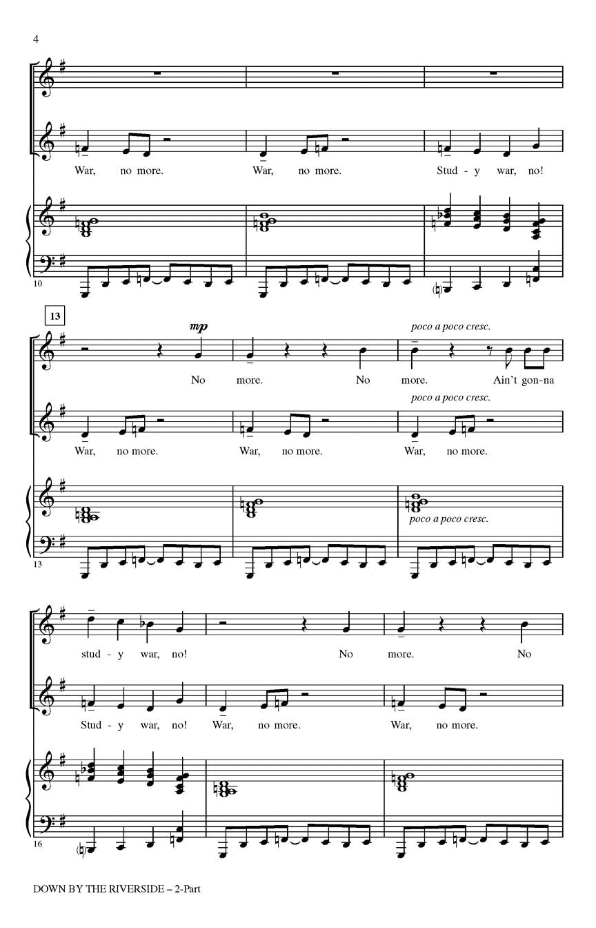Down by the Riverside - sample page 2
