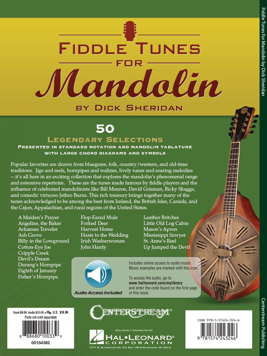 Fiddle Tunes for Mandolin - sample page 6