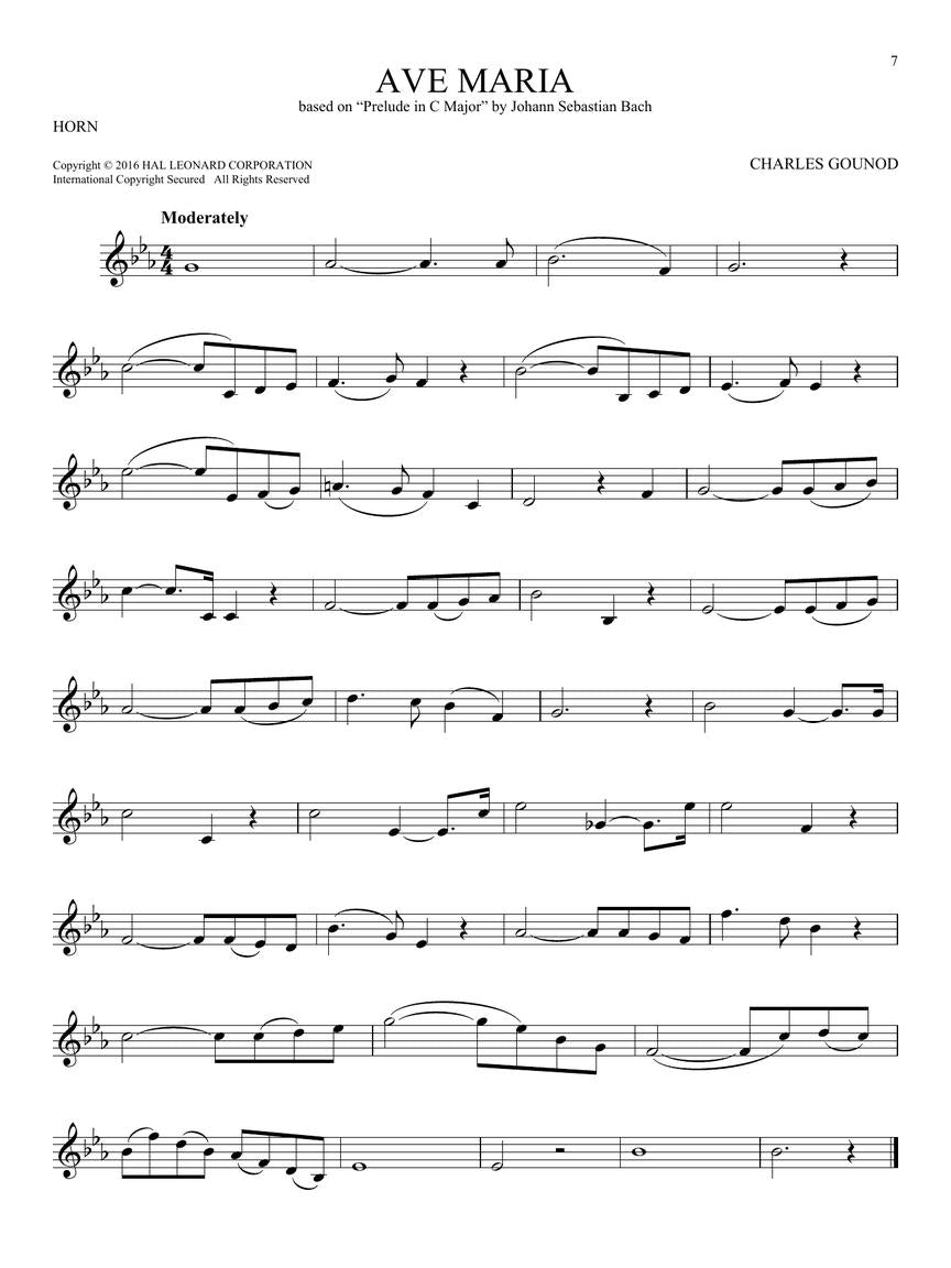 101 Classical Themes for Horn - sample page 7