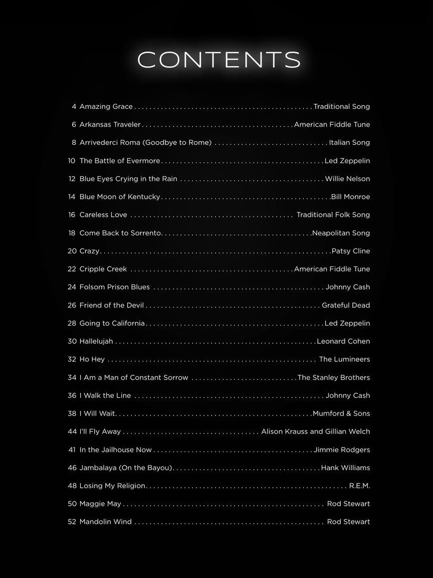 First 50 Songs You Should Play on Mandolin - sample page 2