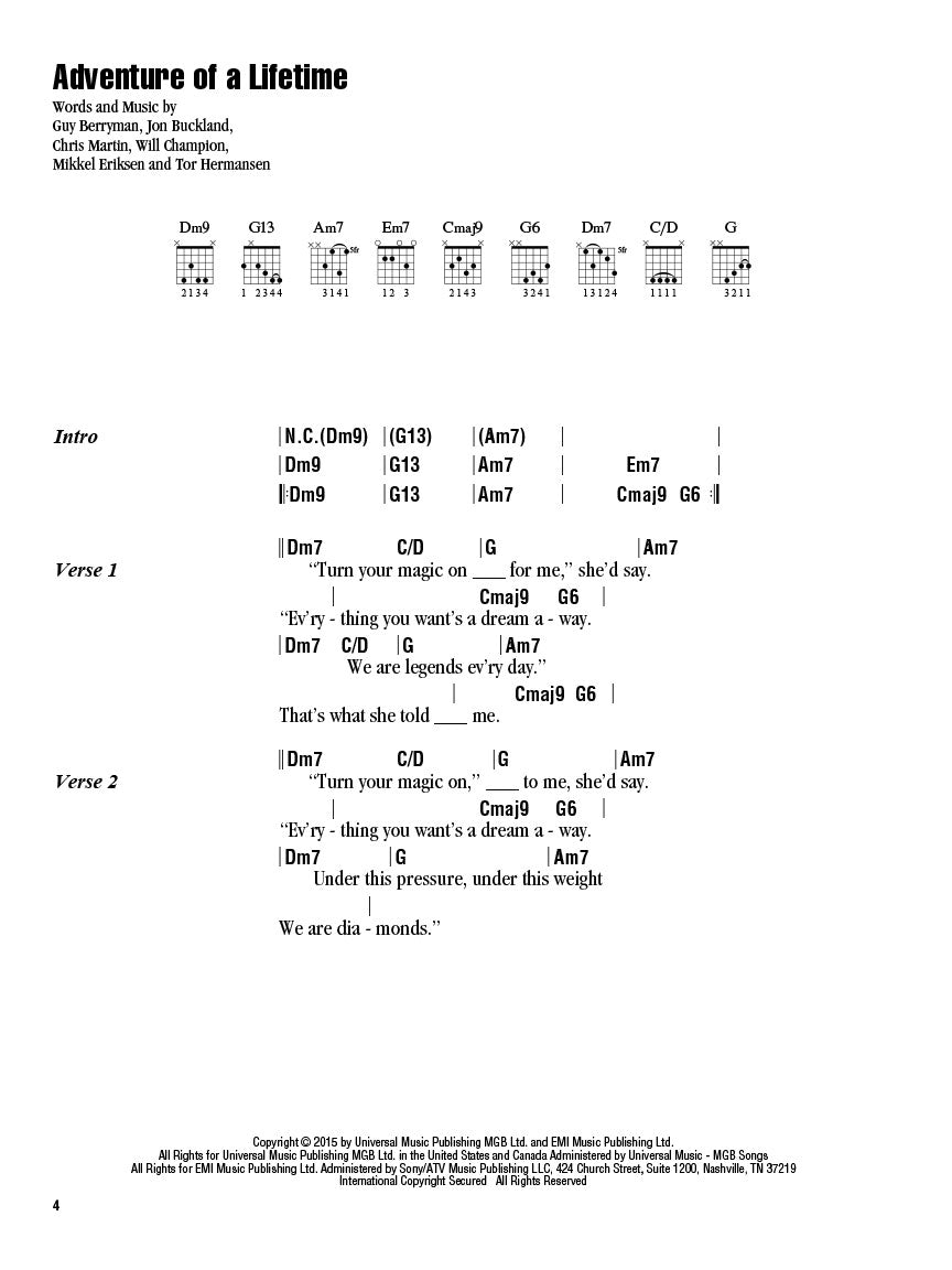 Chart Hits of 2015-2016 – Strum & Sing Guitar - sample page 2