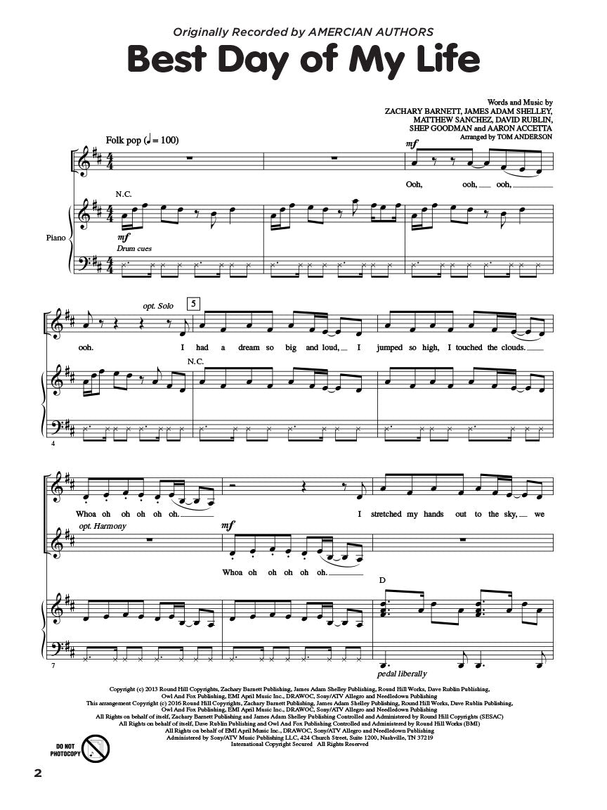 Let's All Sing KIDZ BOP - sample page 2