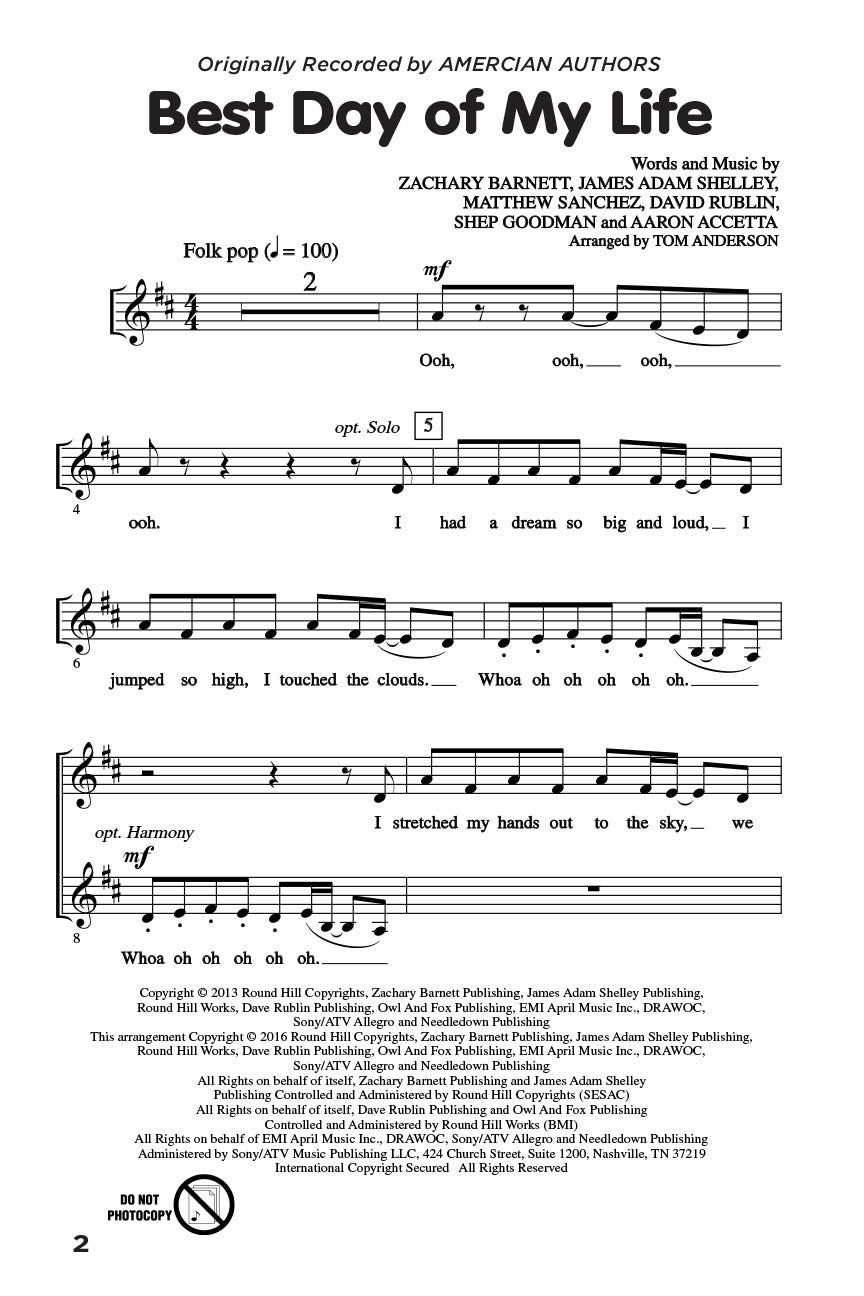 Let's All Sing KIDZ BOP - sample page 2