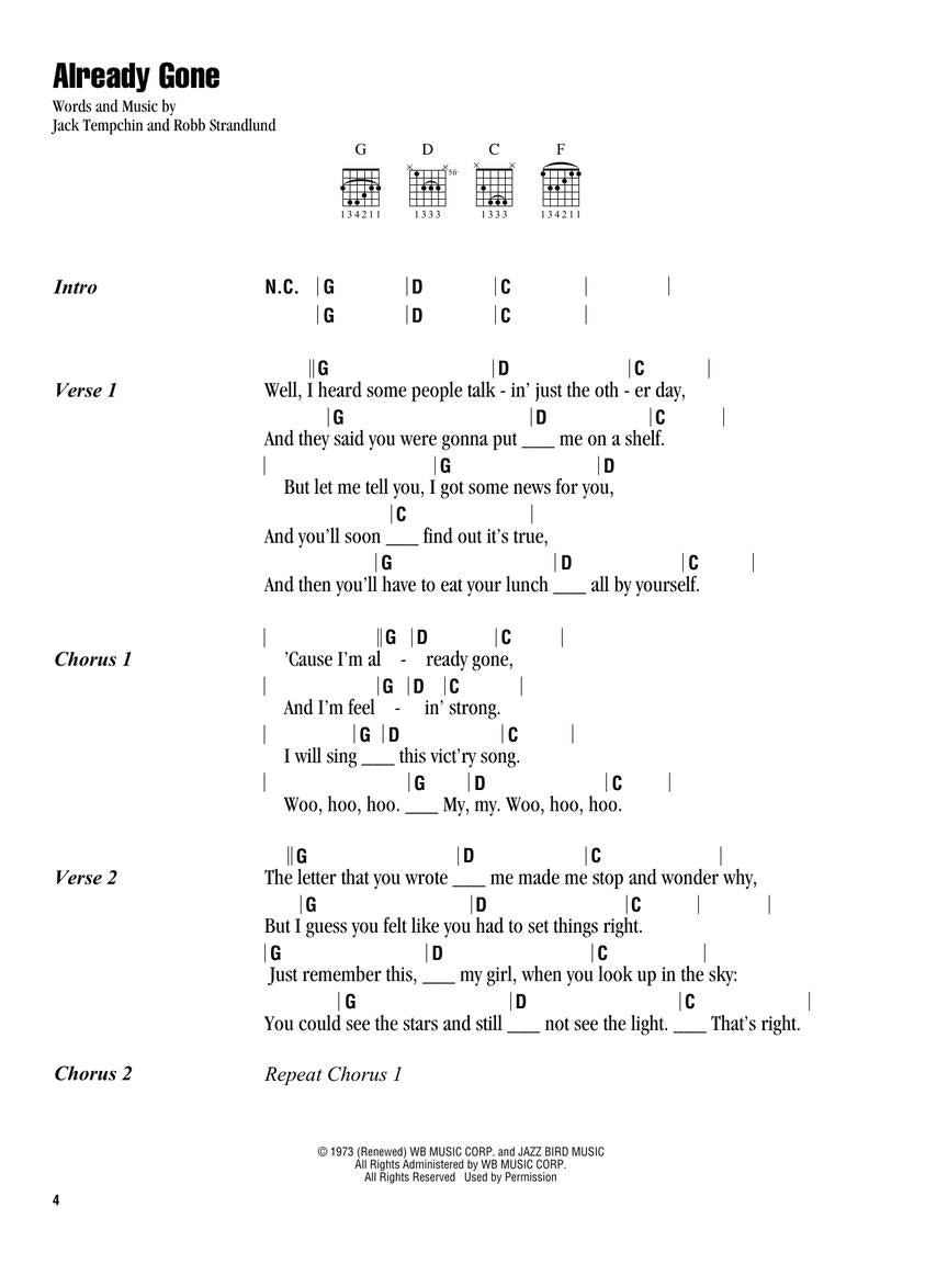 Eagles – Strum & Sing Guitar - sample page 3