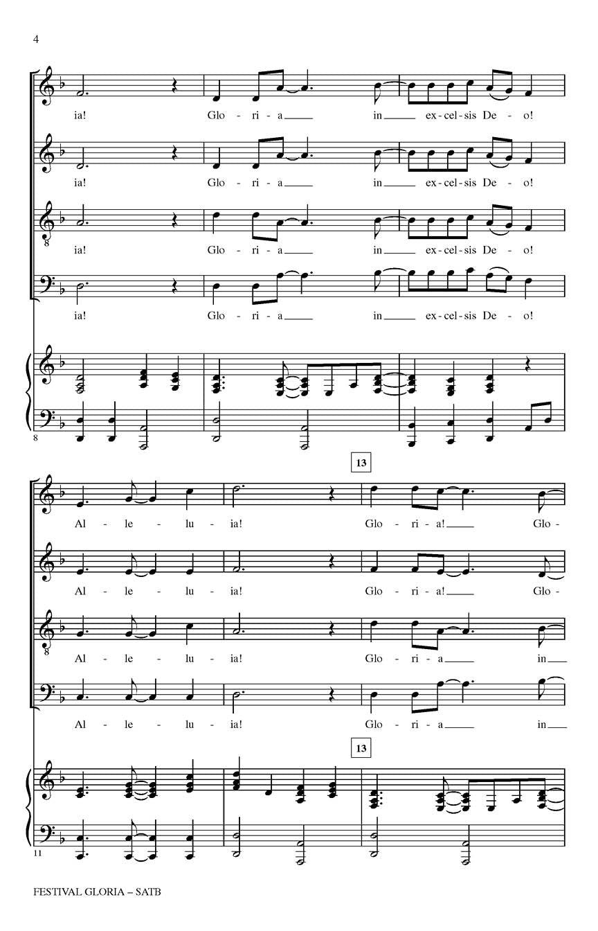 Festival Gloria - sample page 2