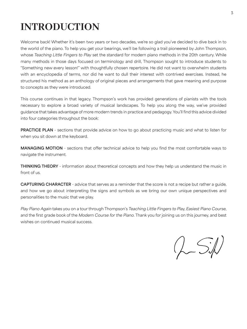 Play Piano Again - sample page 2