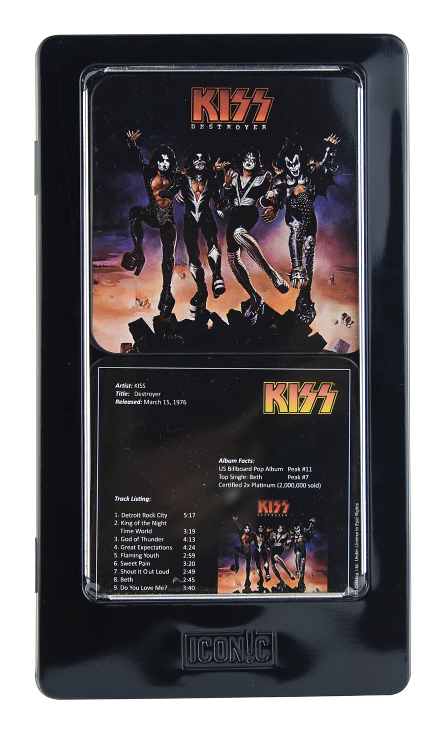 Kiss: Destroyer – 6-Piece Tin Coaster Set - sample page 2