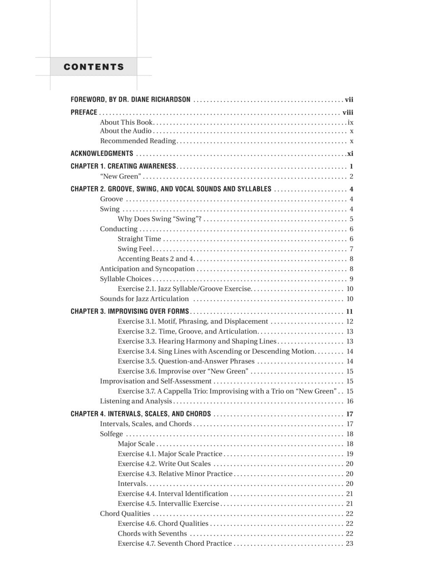 Jazz Vocal Improvisation - sample page 2