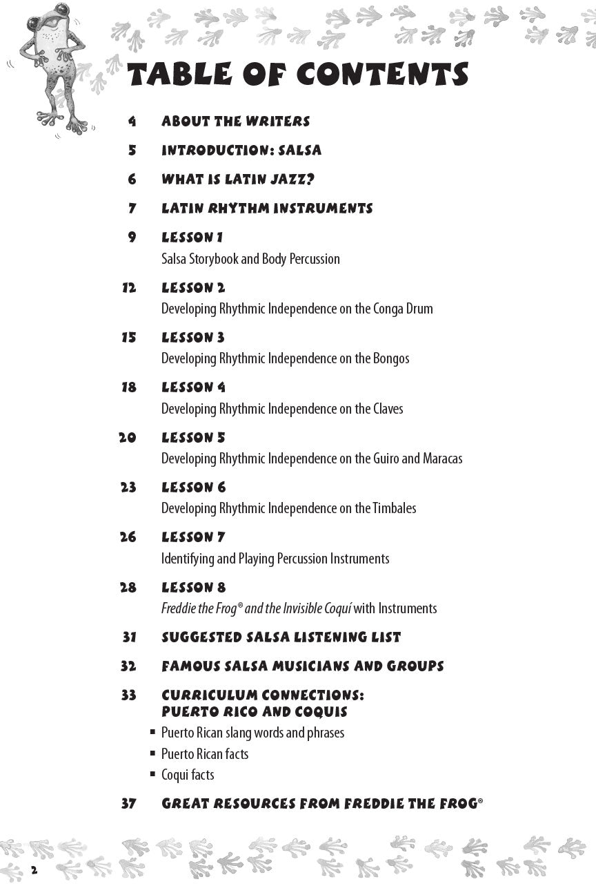 Salsa for Kids! - sample page 2