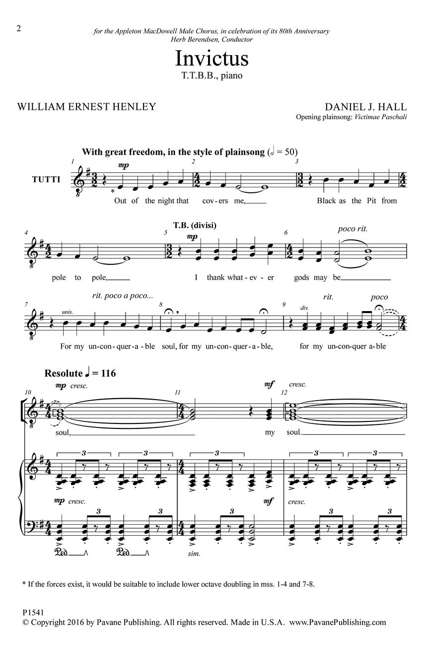 Invictus - sample page 1