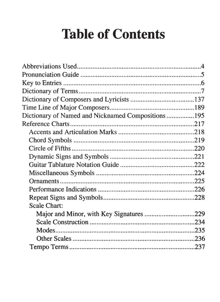 The Hal Leonard Pocket Music Dictionary - sample page 2