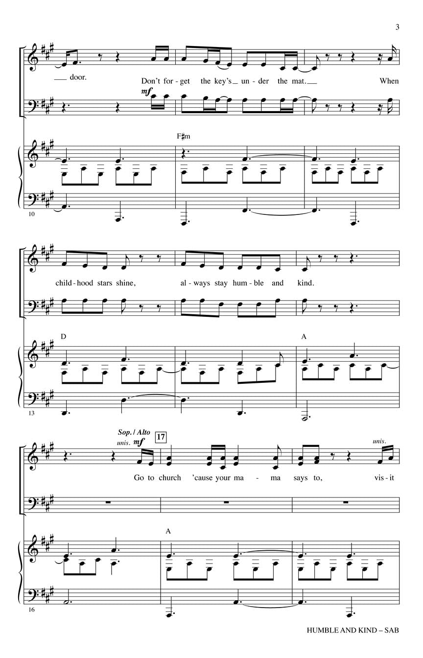 Humble and Kind - sample page 2