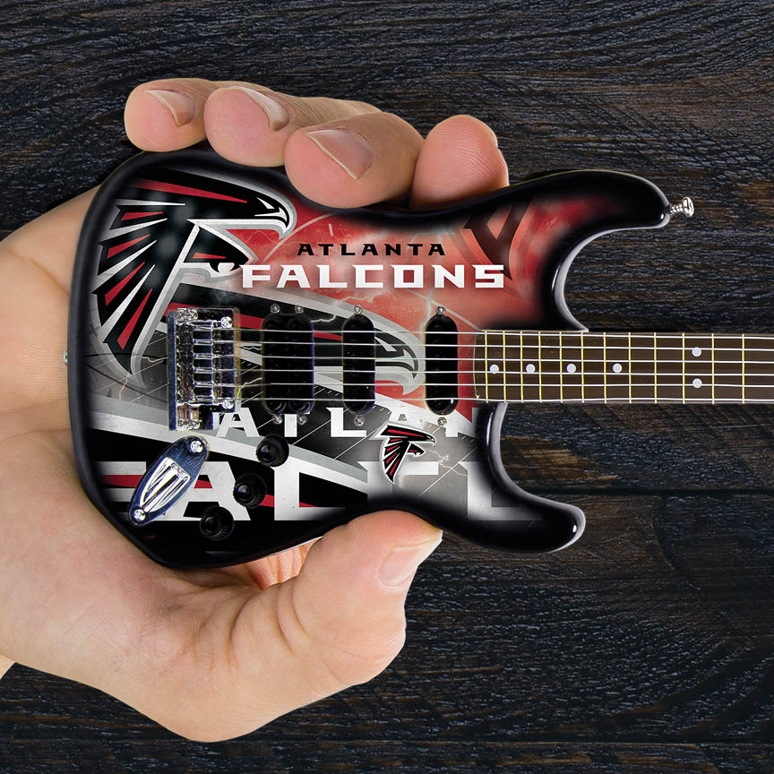 Atlanta Falcons 10“ Collectible Mini Guitar - sample page 1
