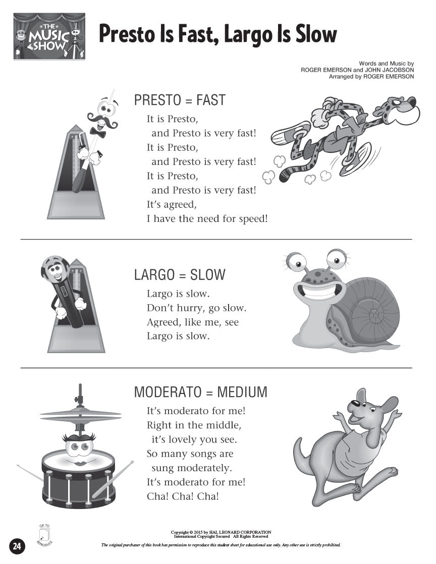The Music Show - sample page 7
