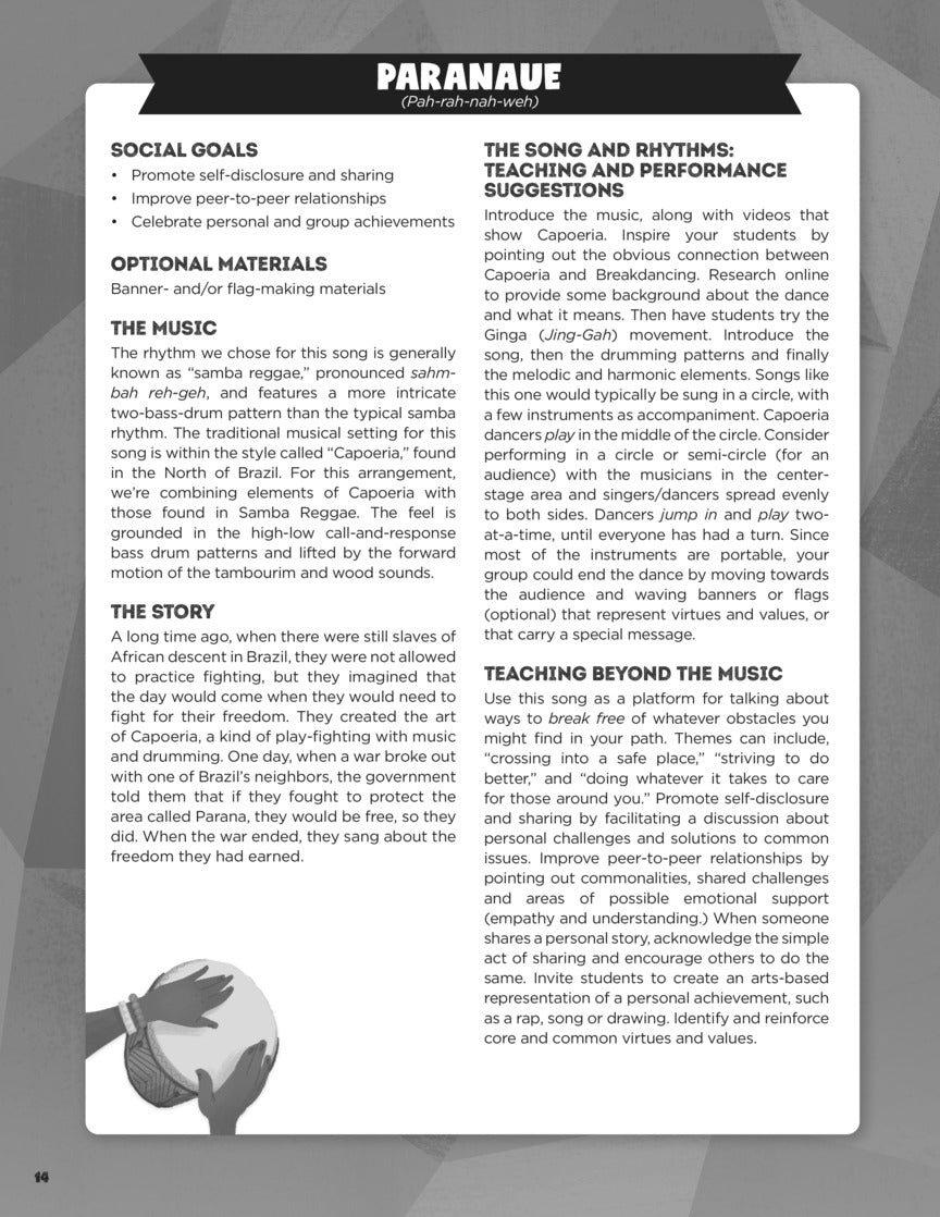 Kalani's World Rhythms - sample page 4