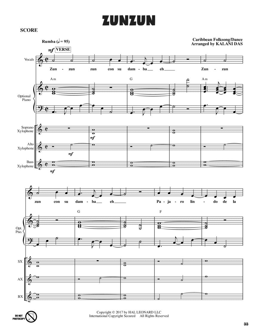 Kalani's World Rhythms - sample page 7