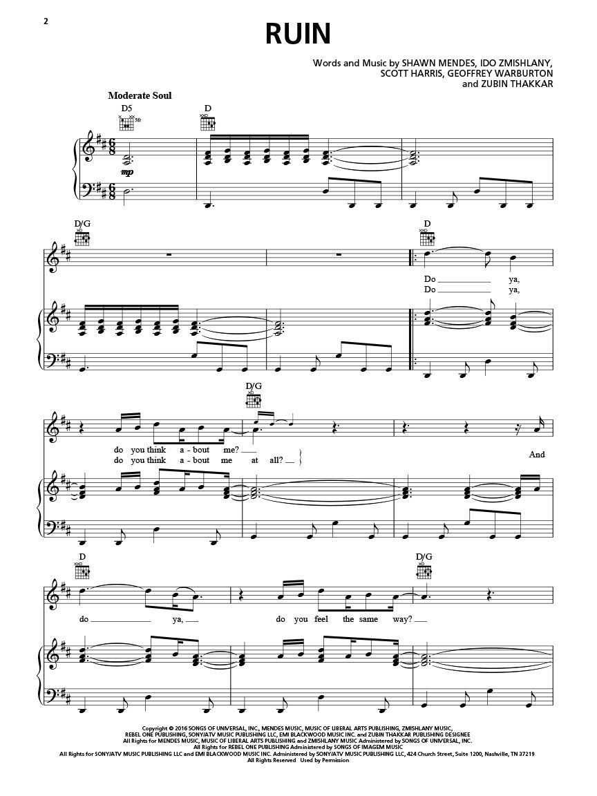 Shawn Mendes – Illuminate - sample page 3