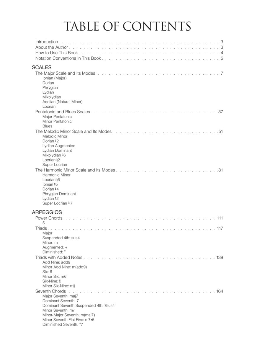 Bass Fretboard Atlas - sample page 2