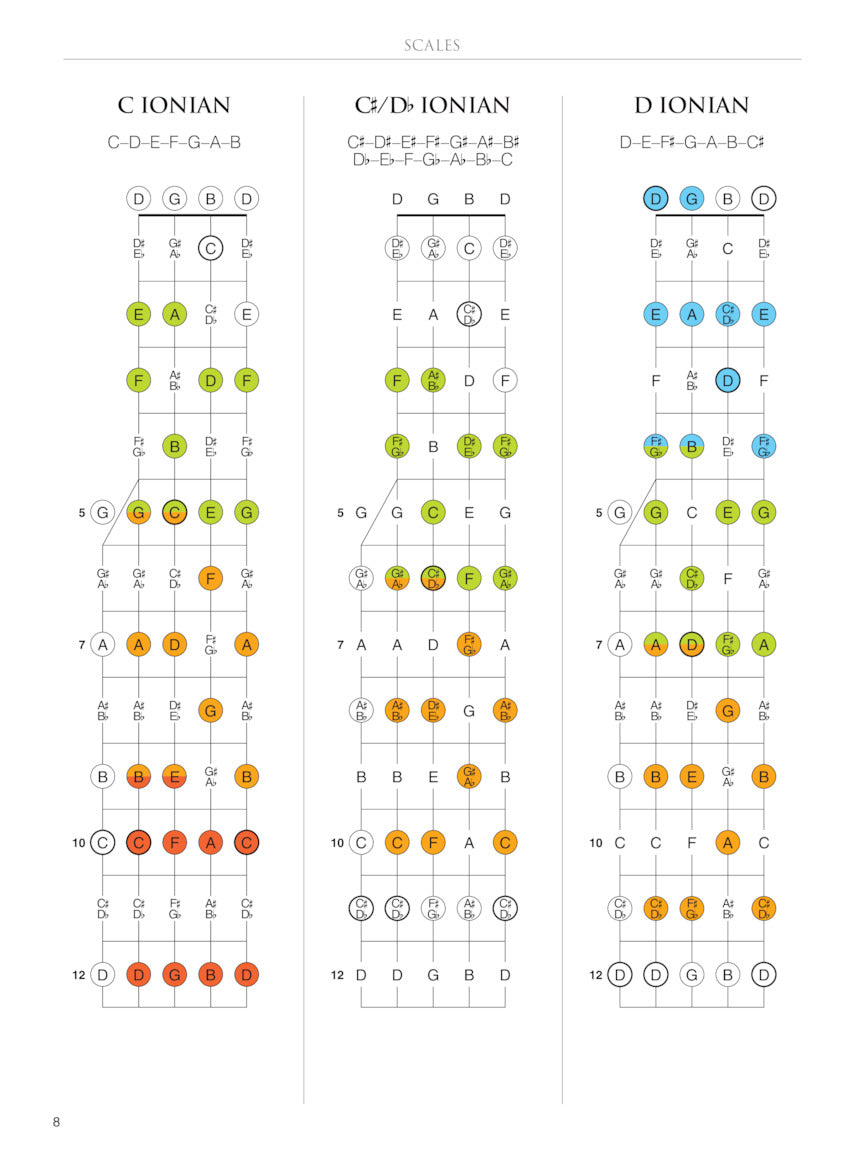 Banjo Fretboard Atlas - sample page 4