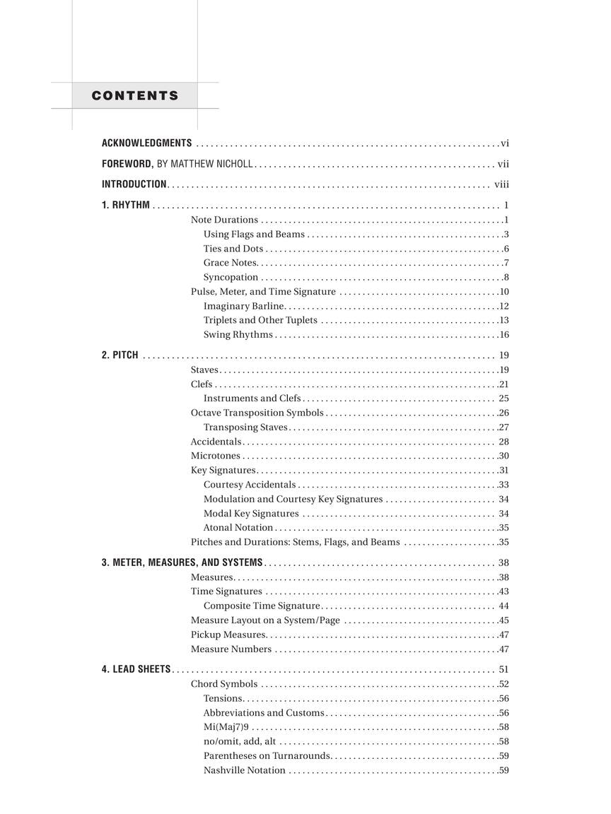 Berklee Contemporary Music Notation - sample page 2