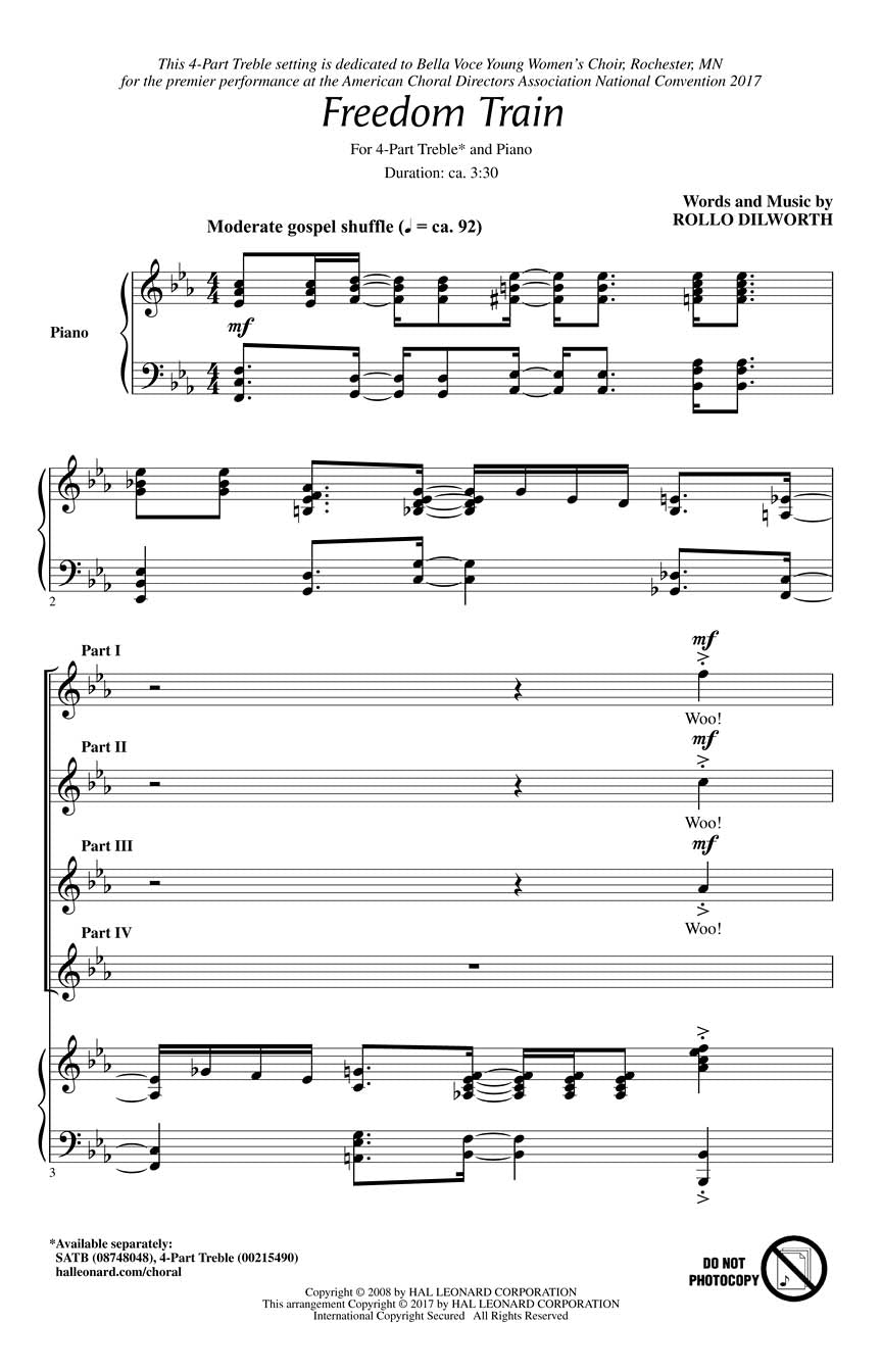 Freedom Train - sample page 1