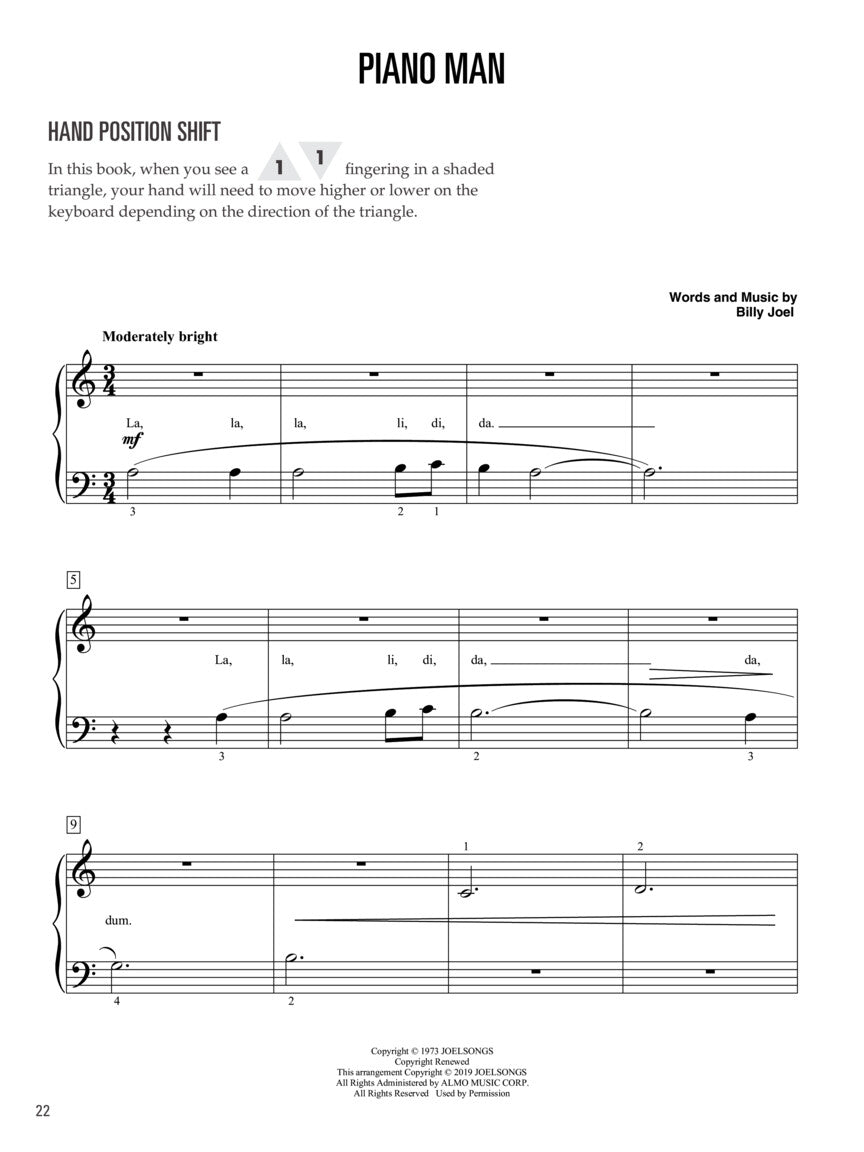 Hal Leonard Piano for Kids Songbook - sample page 6