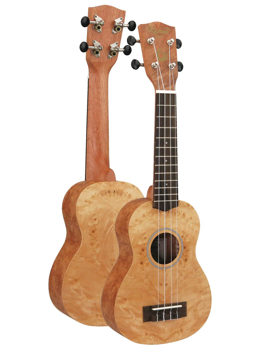 21“ Soprano Burl Maple Ukulele - sample page 1