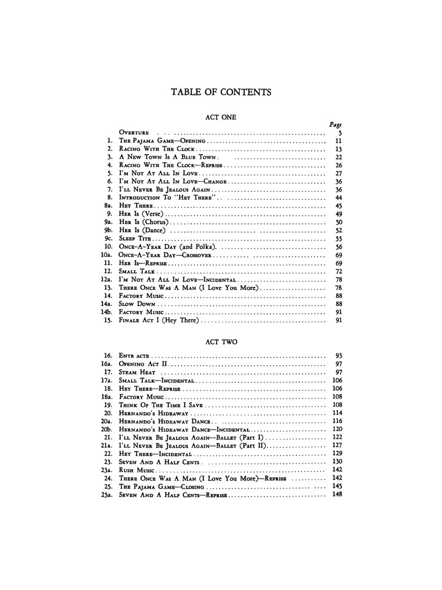 The Pajama Game - sample page 3