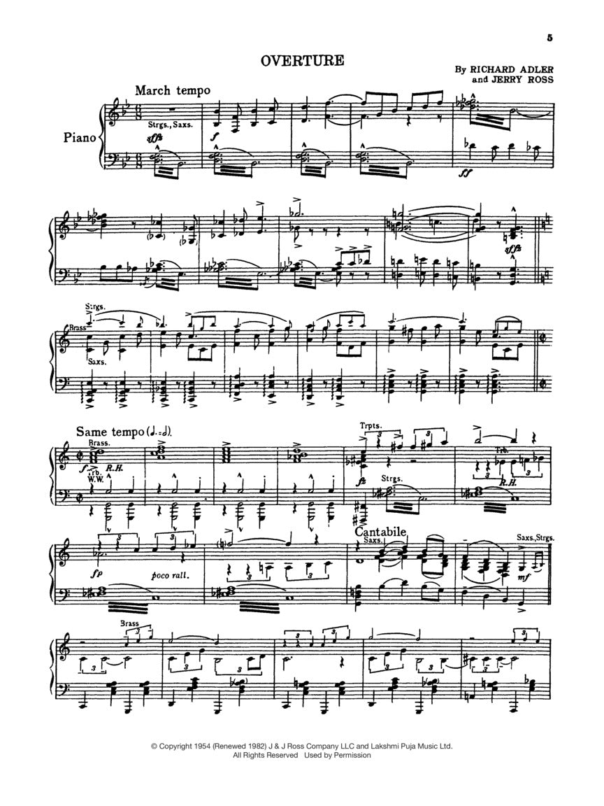 The Pajama Game - sample page 4