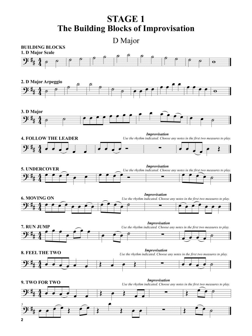 Rockin' Strings: Double Bass - sample page 3
