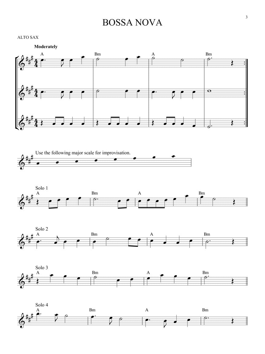 Easy Improvisation - sample page 3