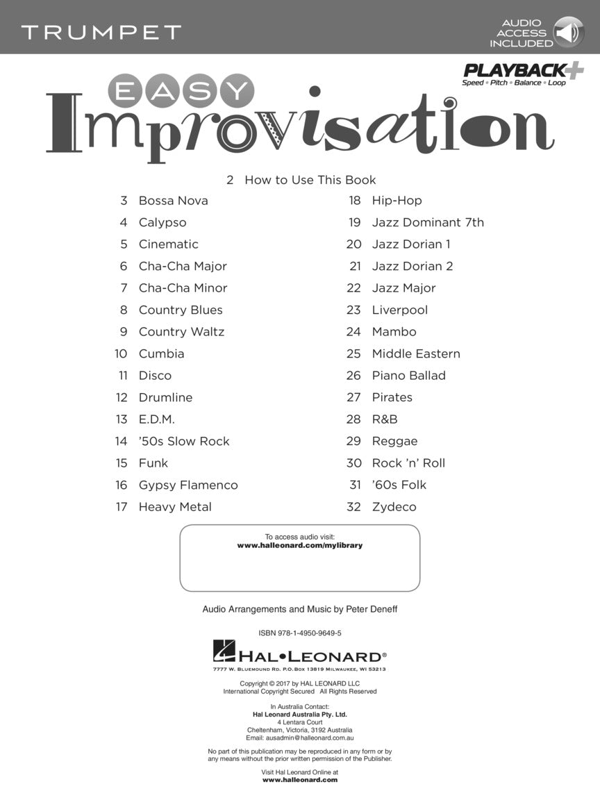 Easy Improvisation - sample page 2