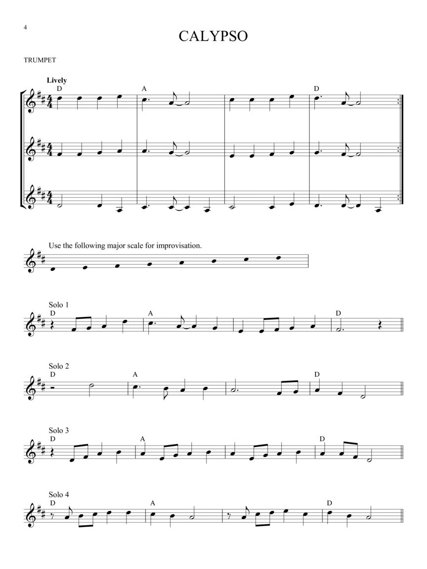 Easy Improvisation - sample page 4