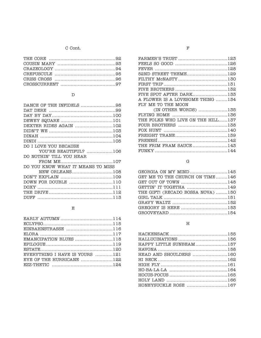 The Real Book – Volume II – Second Edition - sample page 4
