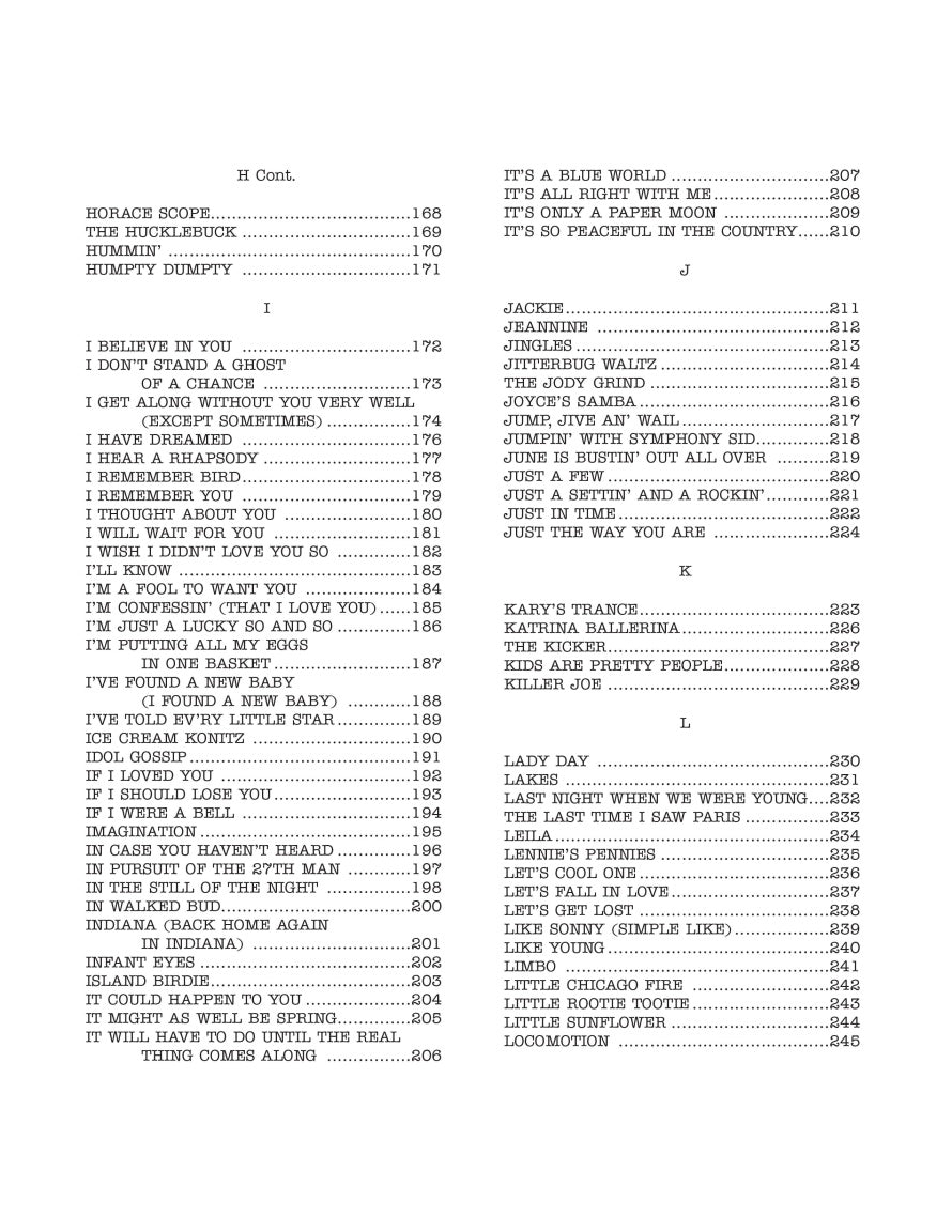 The Real Book – Volume II – Second Edition - sample page 5