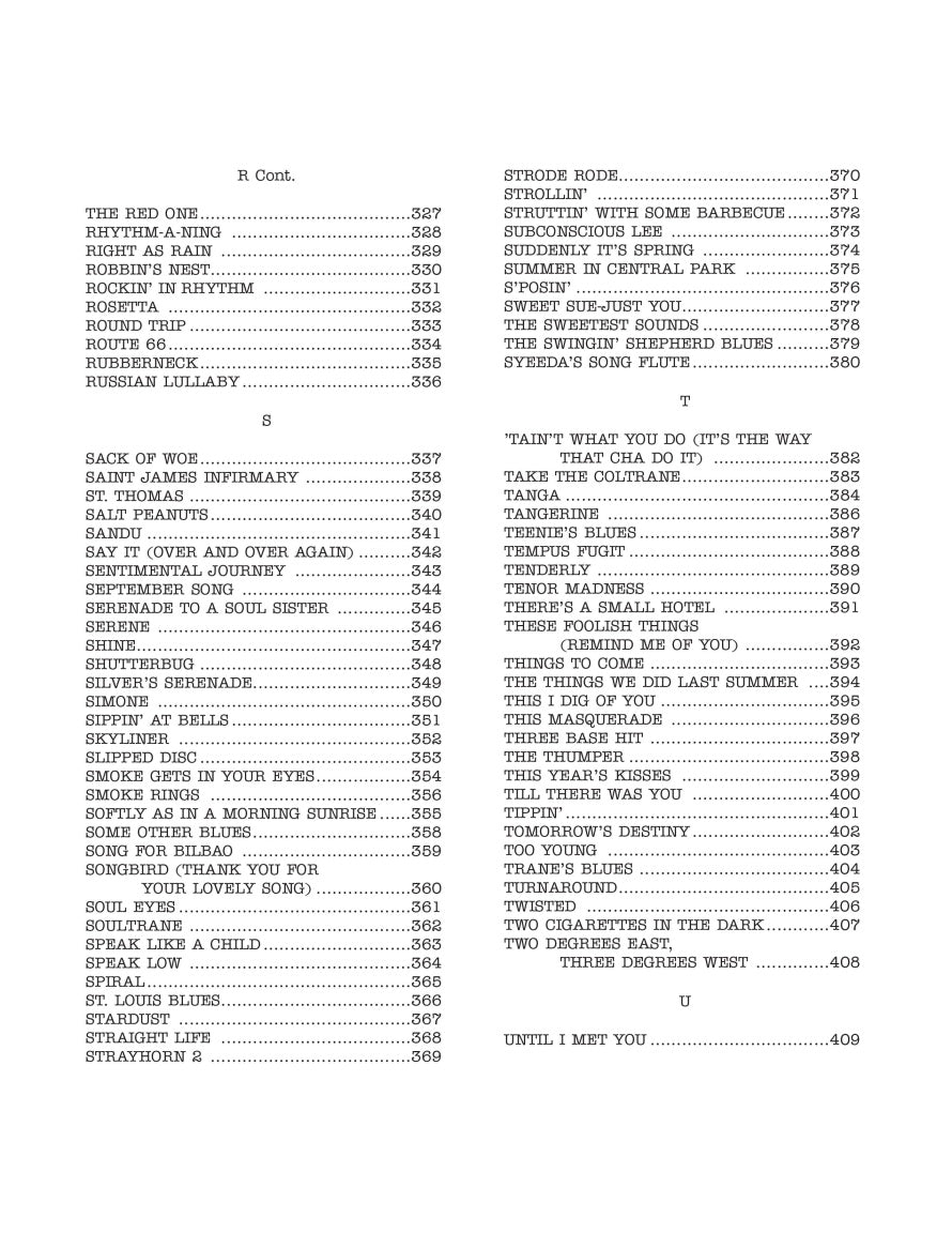 The Real Book – Volume II – Second Edition - sample page 7