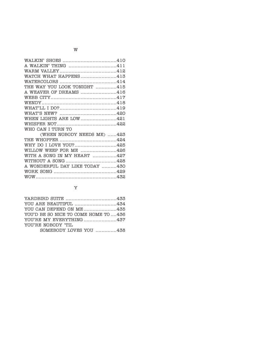 The Real Book – Volume II – Second Edition - sample page 8