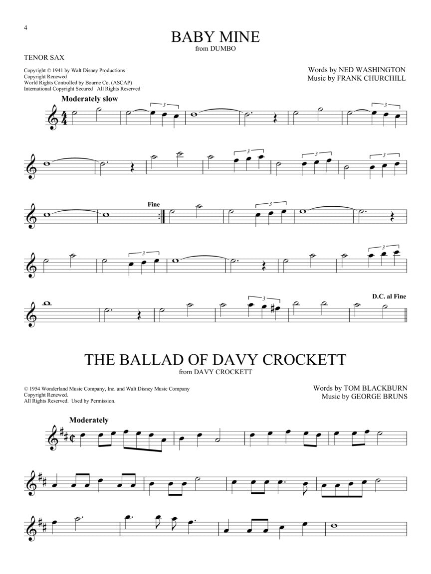 101 Disney Songs - sample page 4