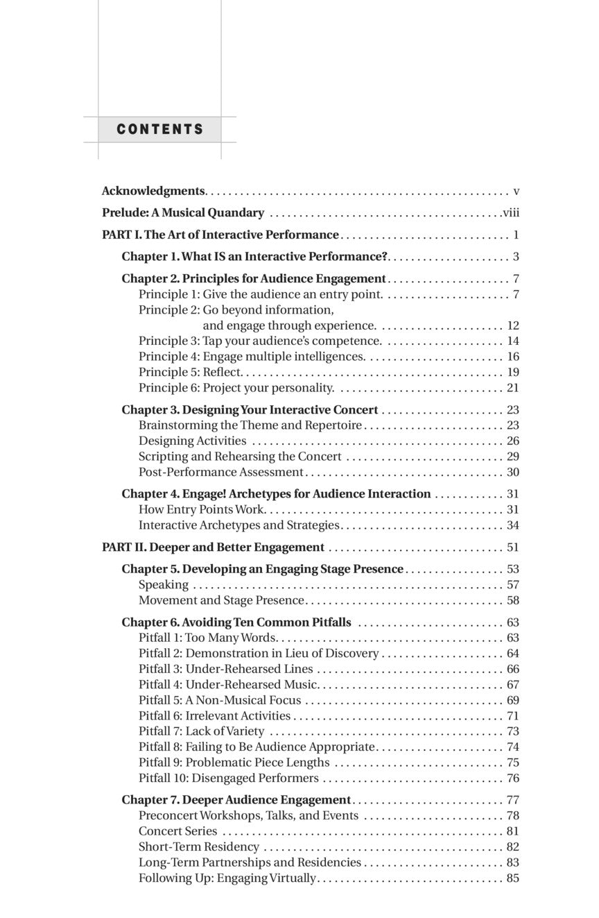 Engaging the Concert Audience - sample page 2