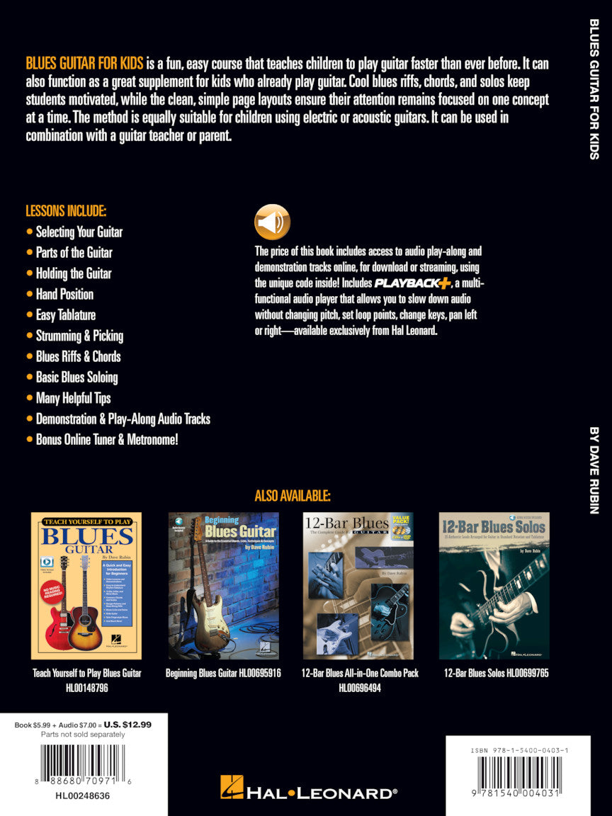 Blues Guitar for Kids – Hal Leonard Guitar Method - sample page 6