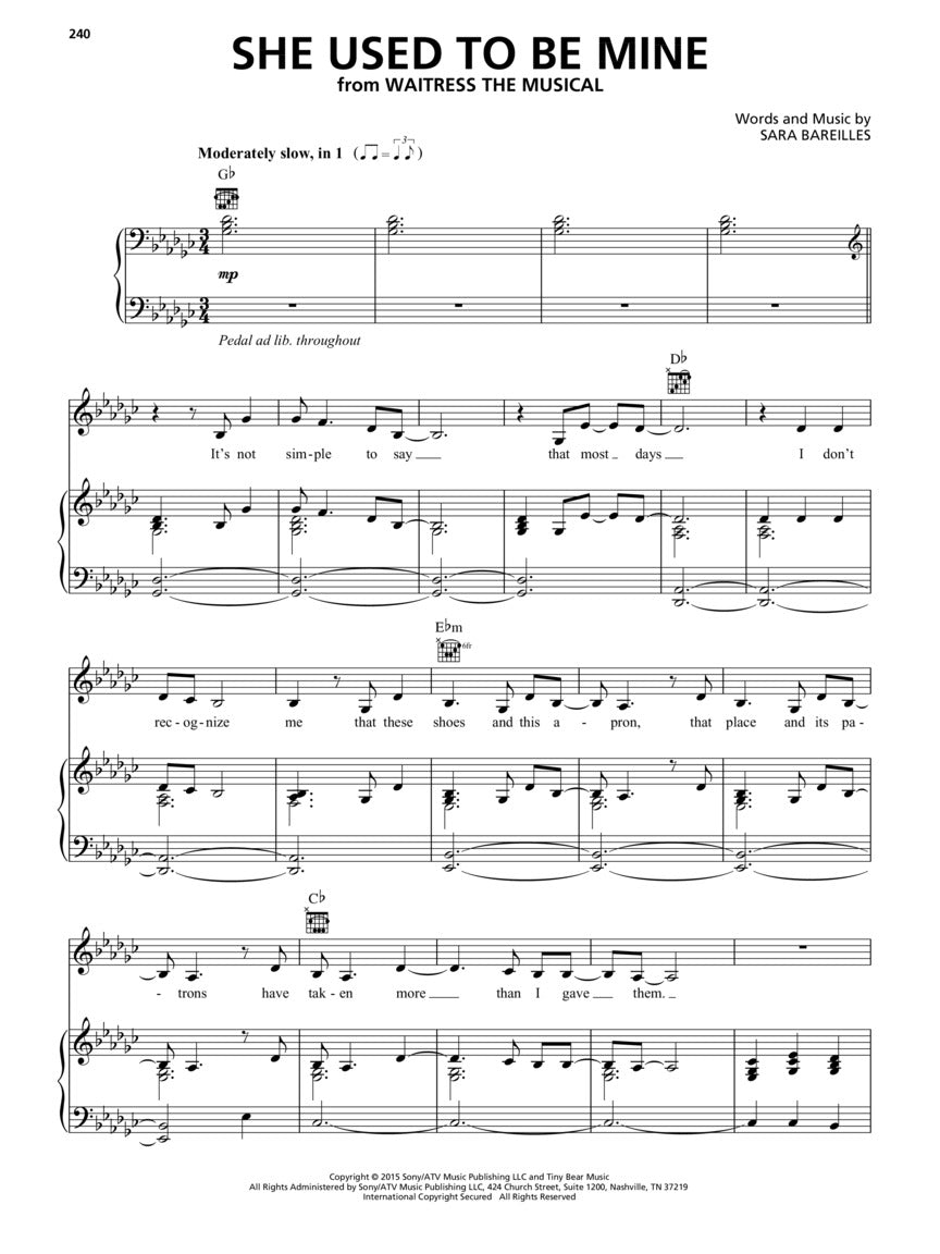 Broadway Sheet Music Collection: 2010-2017 - sample page 7