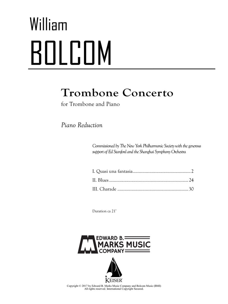 Trombone Concerto - sample page 2