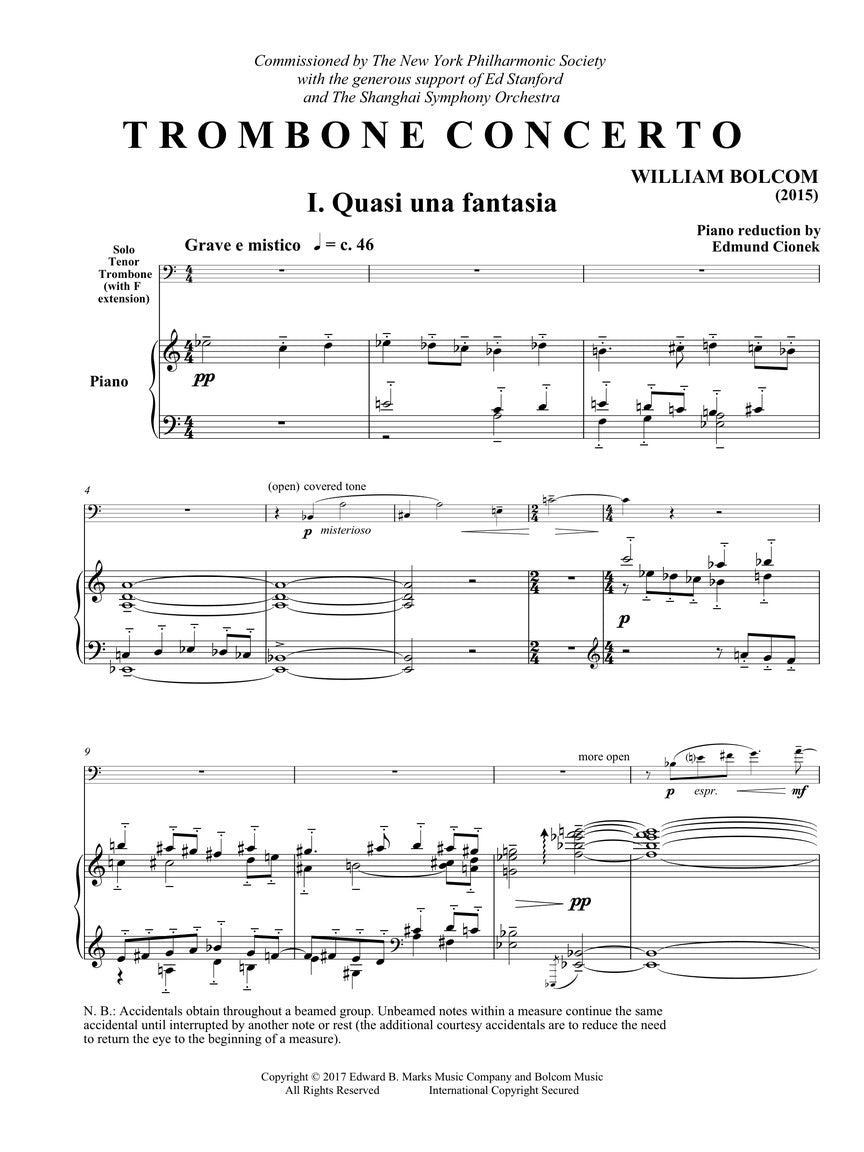 Trombone Concerto - sample page 3
