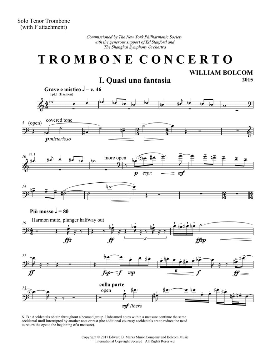 Trombone Concerto - sample page 6