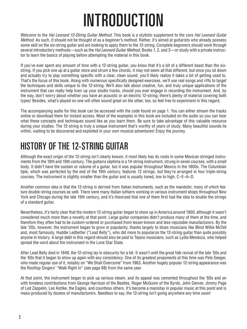 Hal Leonard 12-String Guitar Method - sample page 3