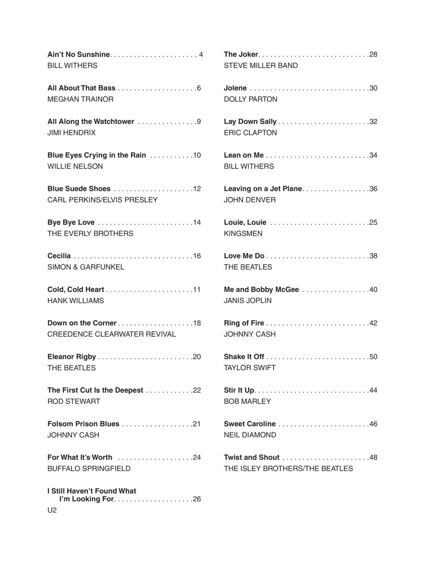 3 Chord Songs for Mandolin - sample page 2