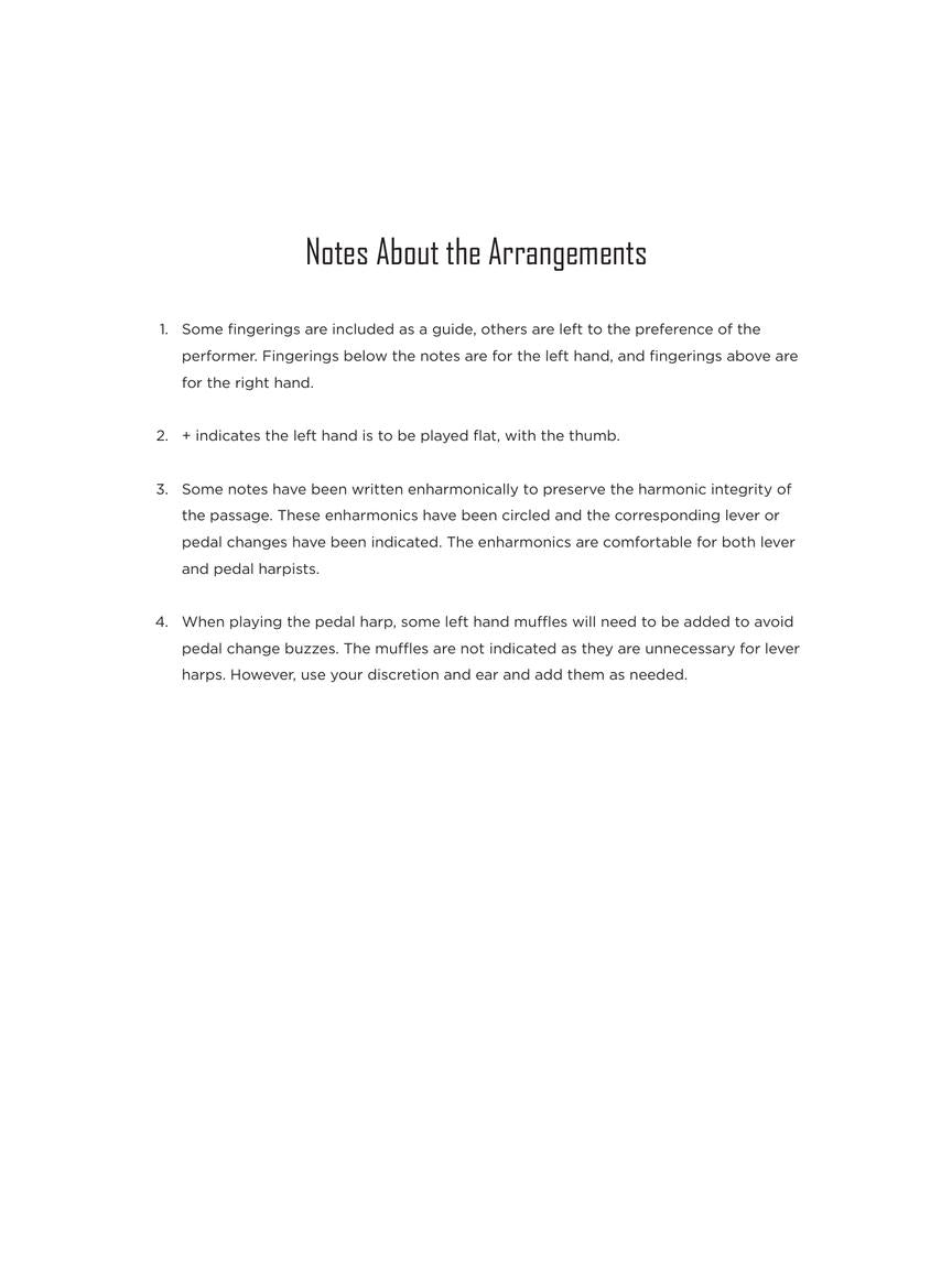 First 50 Songs You Should Play on Harp - sample page 4