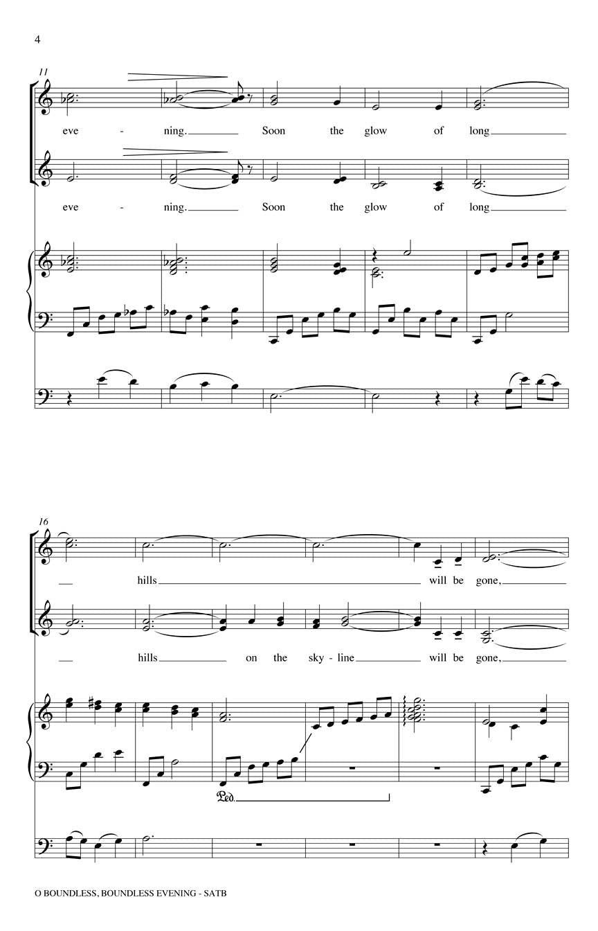 O Boundless, Boundless Evening - sample page 2