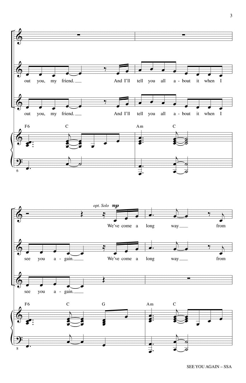 See You Again - sample page 2